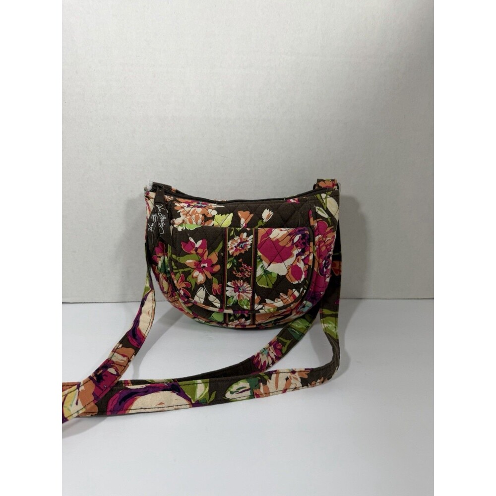 Vera Bradley English Rose Floral Crossbody Bag